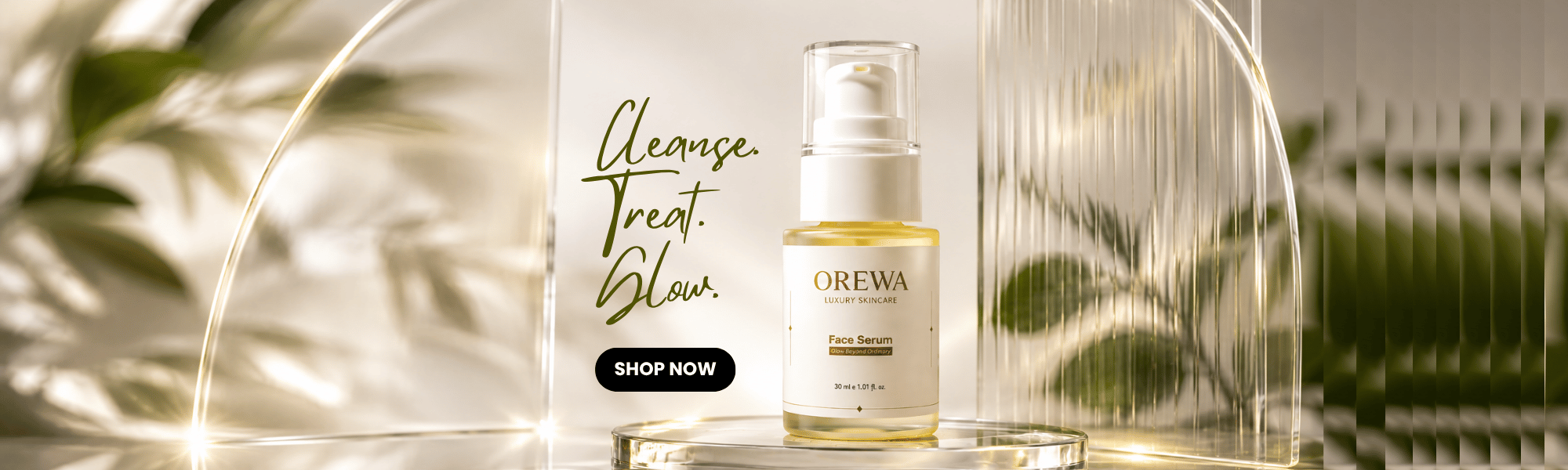 OREWA Skincare Banner