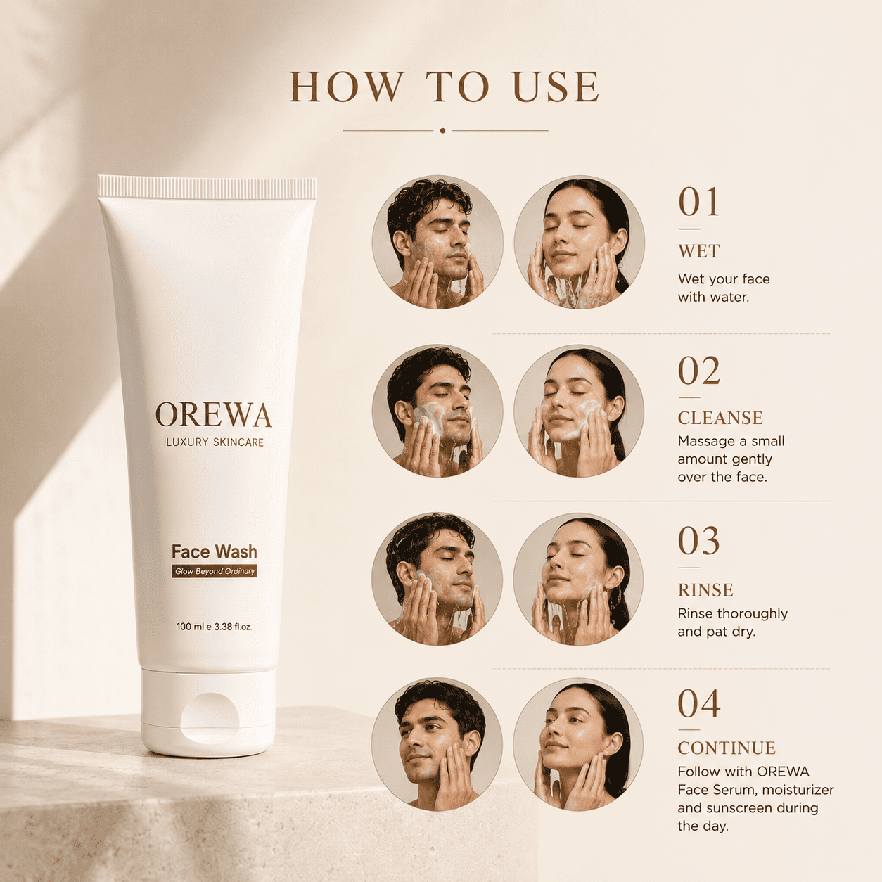 OREWA Face Wash