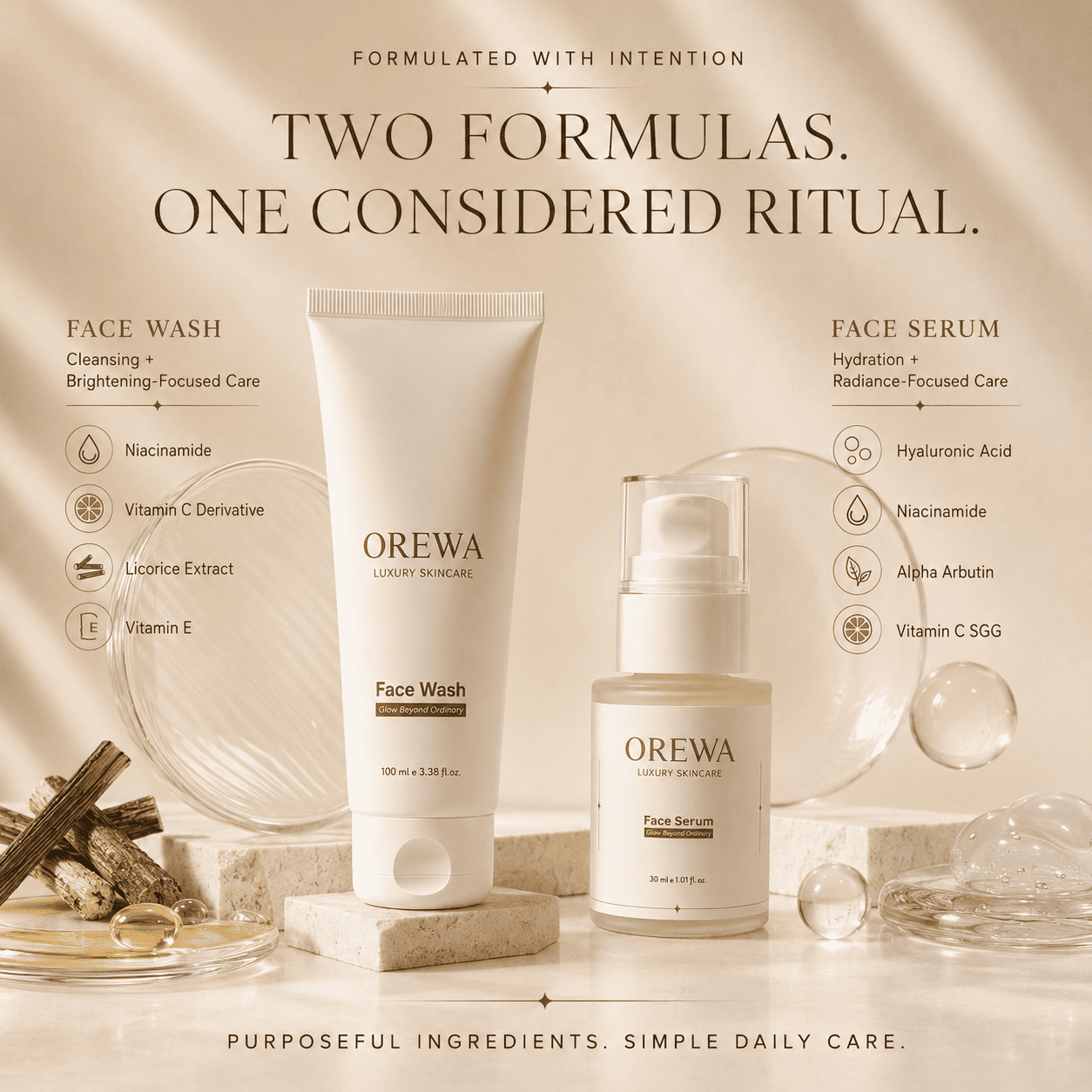 OREWA Glow Ritual Duo