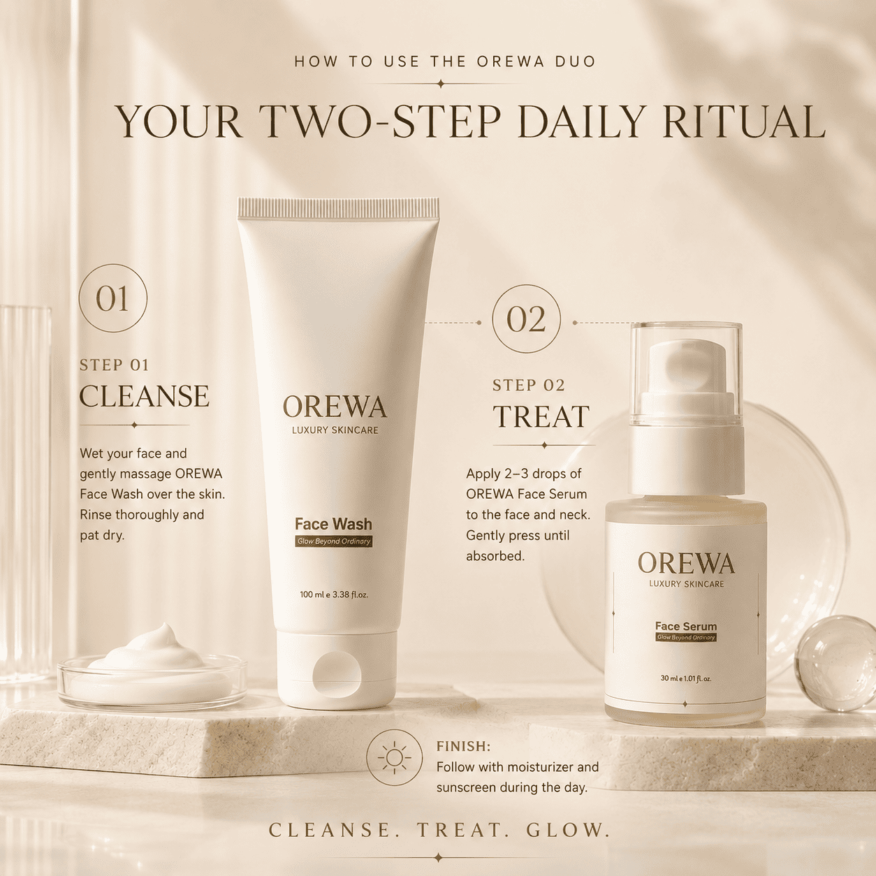 OREWA Glow Ritual Duo